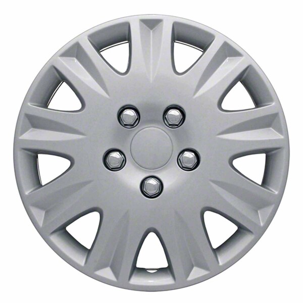 Coast2Coast 15", 9 Spoke, Silver, Plastic, Set Of 4, Standard Leg IWCB811115S - main